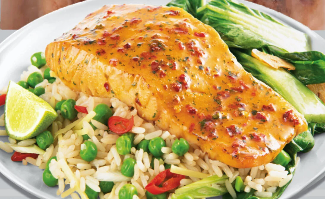 Salmon Fillets with ginger, chili & lime marinade — Next Wave Seafood